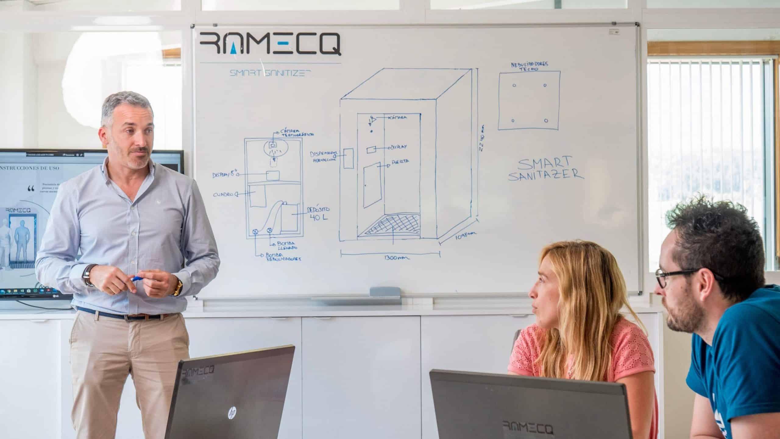 Ramecq, la startup que da soluciones a la covid19