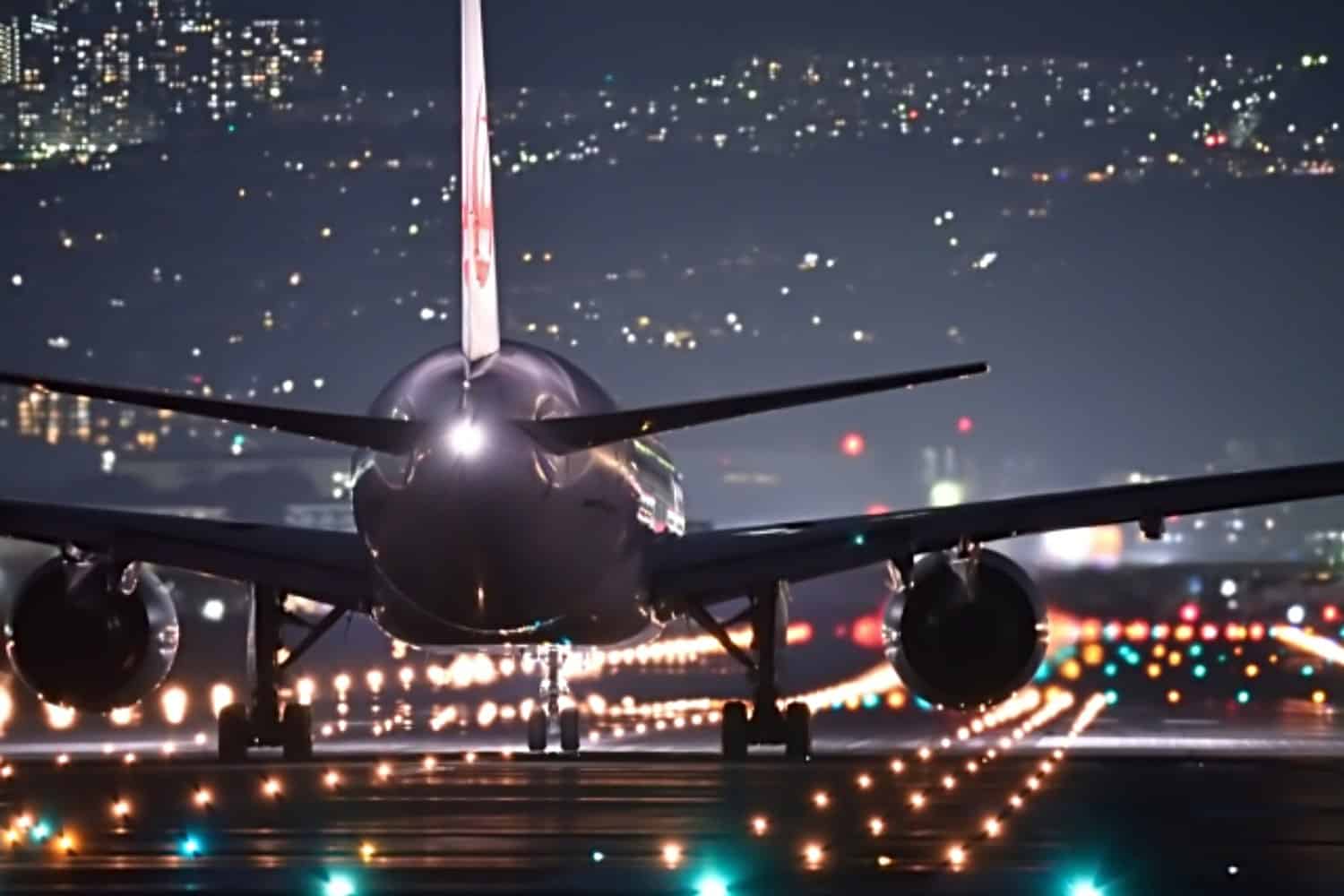 Imagen de una avión en un aeropuerto. Airport 4.0.