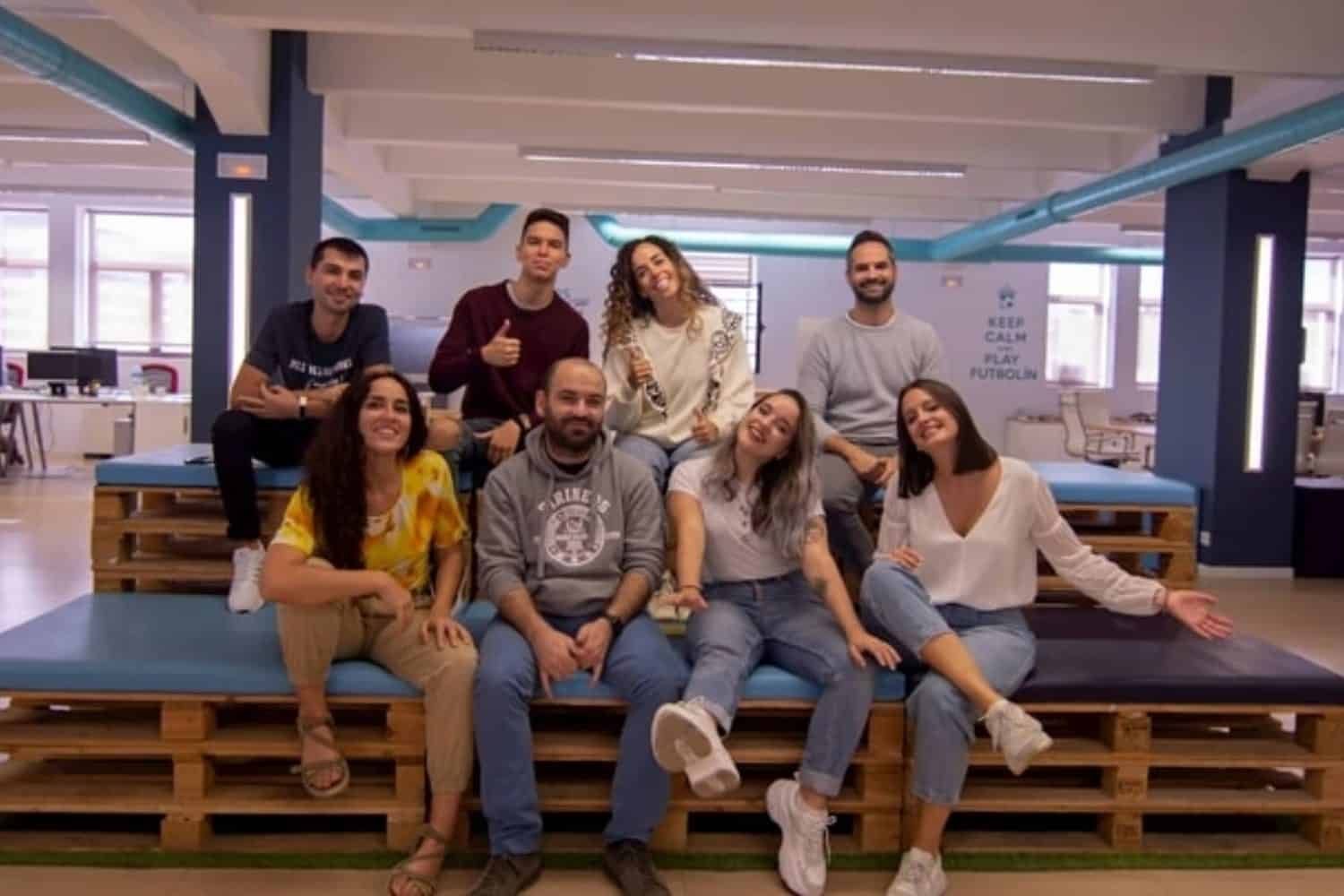 Equipo de la startup malagueña Froged.