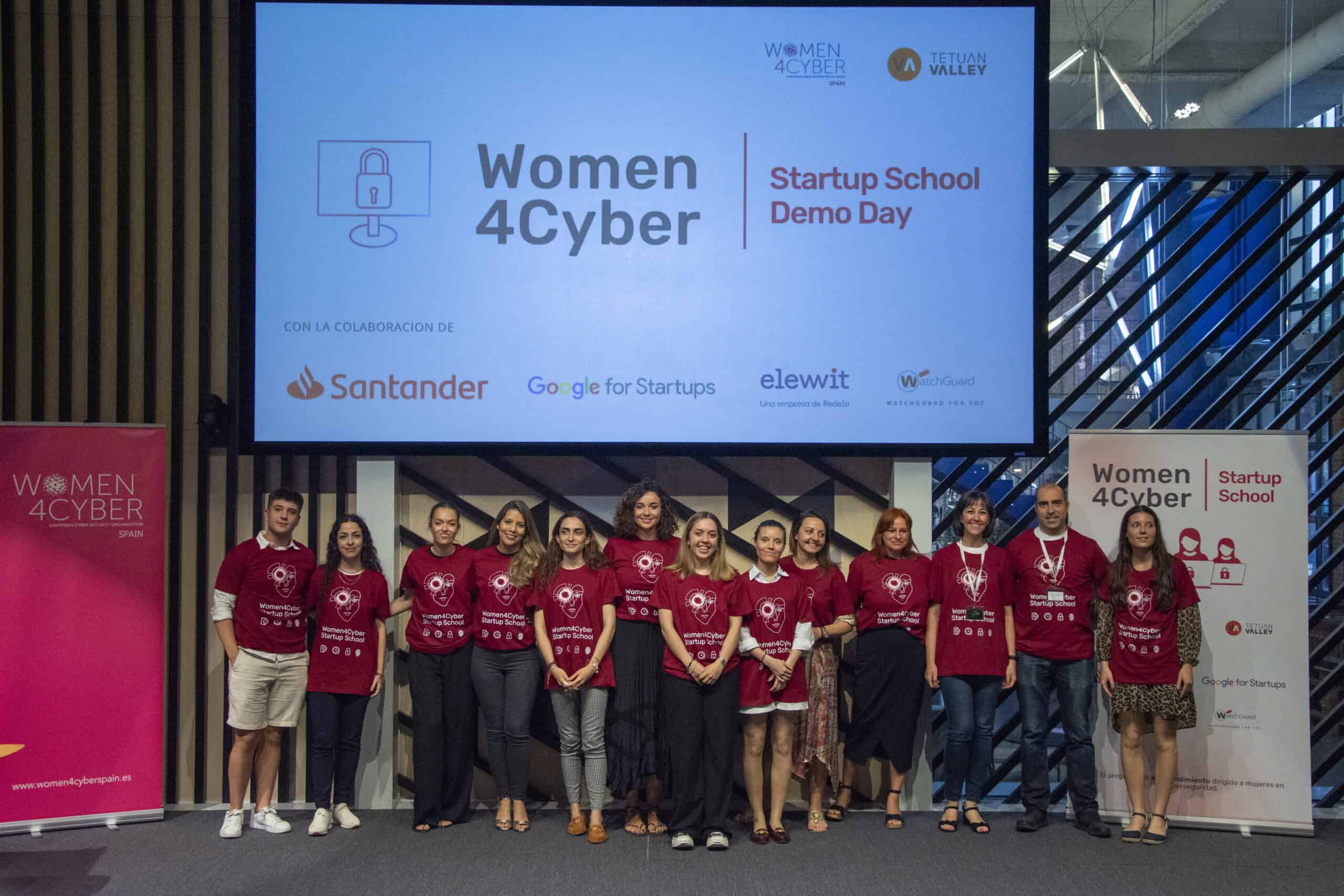 Nueve startups se gradúan en la II Edición de Women4Cyber Startup School