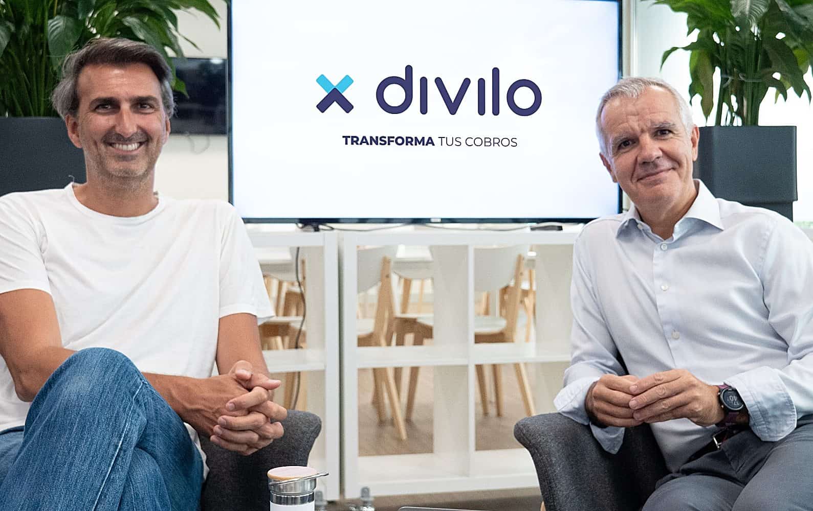 Juan Guruceta, fundador y presidente ejecutivo y Celestino García, director general y CEO de Divilo.