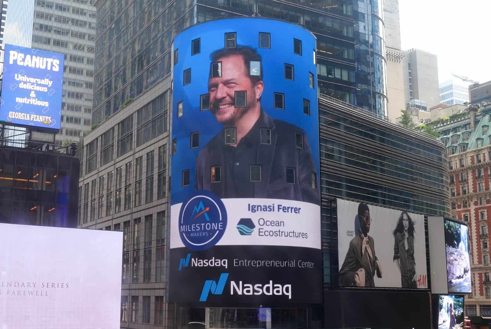 Ocean Ecostructures única compañía española seleccionada por el Nasdaq Entrepreneurial Center