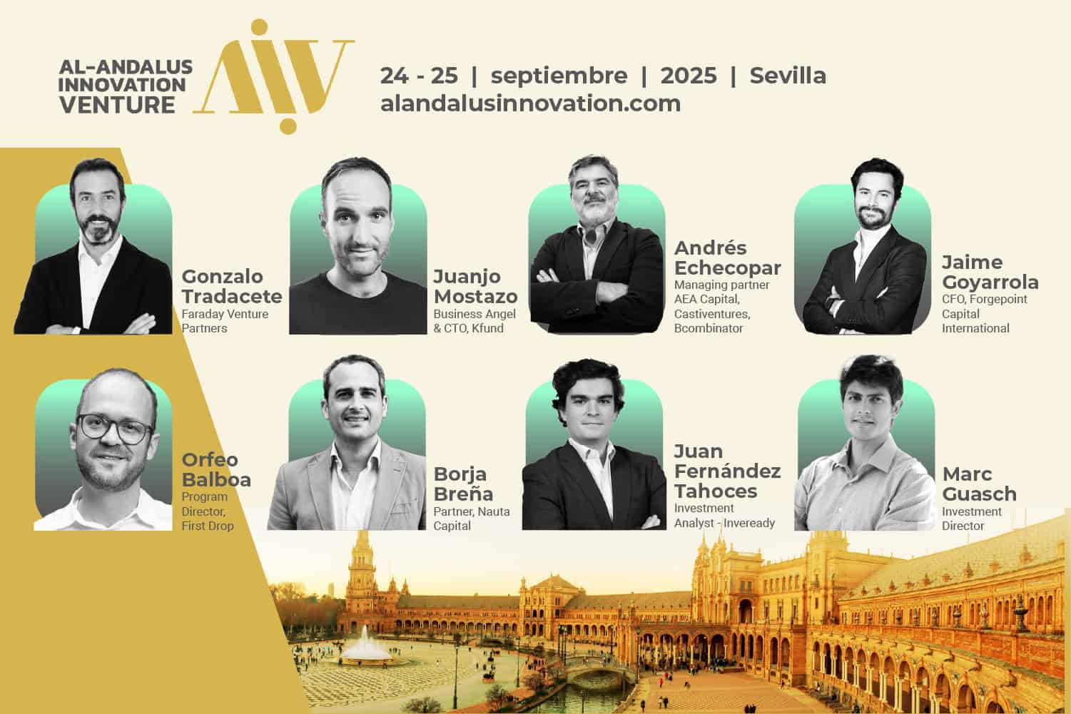 Al Andalus Innovation Venture confirma a sus primeros 25 inversores para la edición 2025