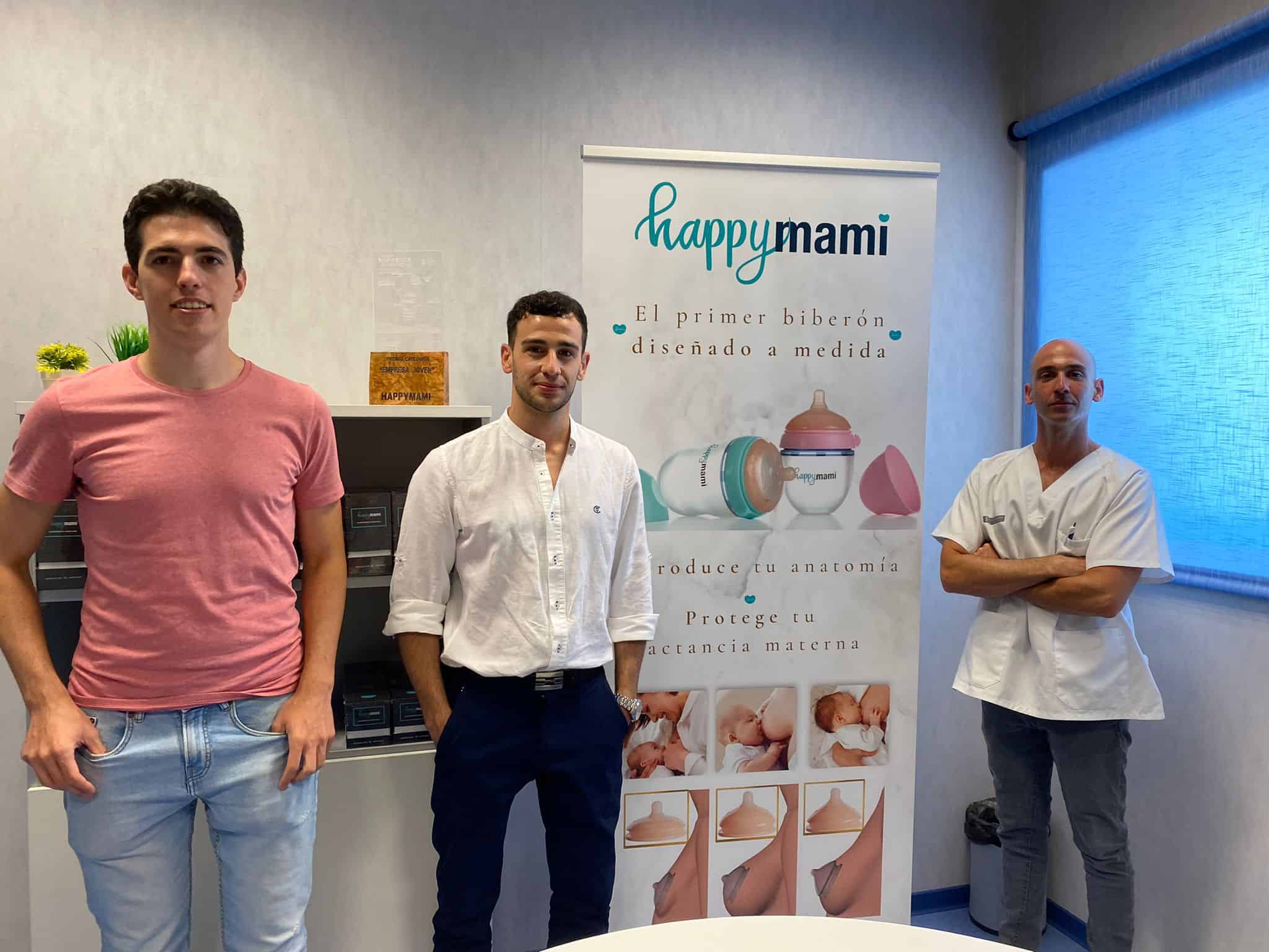 Happymami, el primer biberón diseñado a medida con la forma del pecho de cada madre