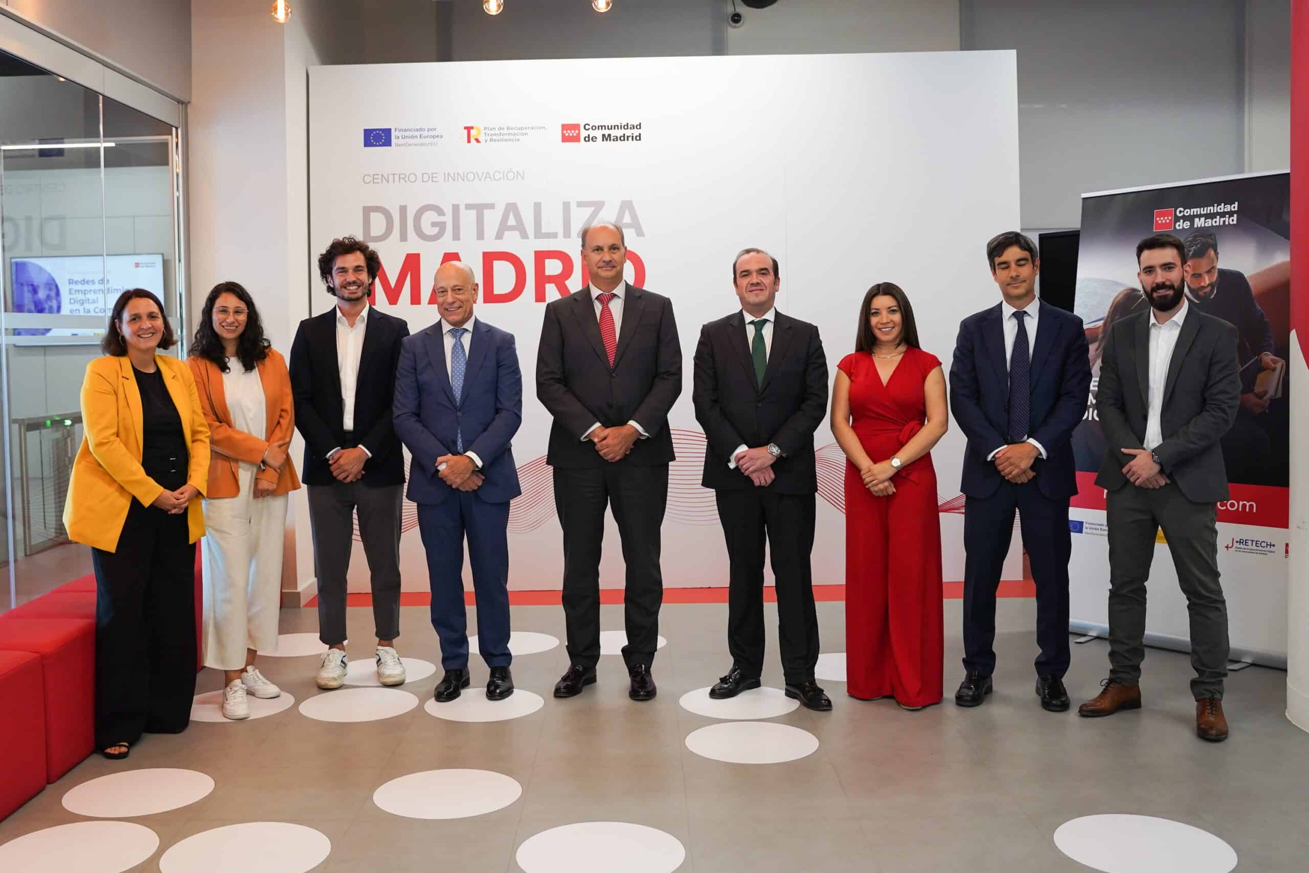 La Comunidad de Madrid inaugura el proyecto Redes de Emprendimiento Digital