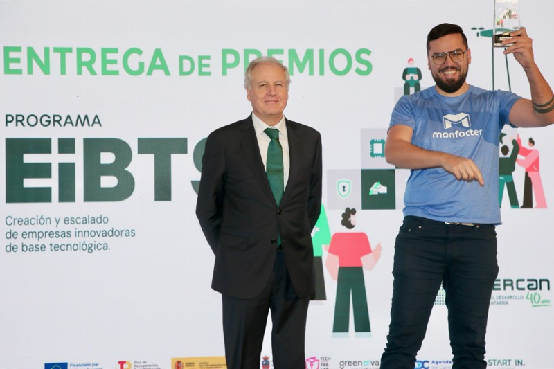 Manfacter, Banbú y Panssari ganan los premios Empresa Innovadora de Base Tecnológica de SODERCAN
