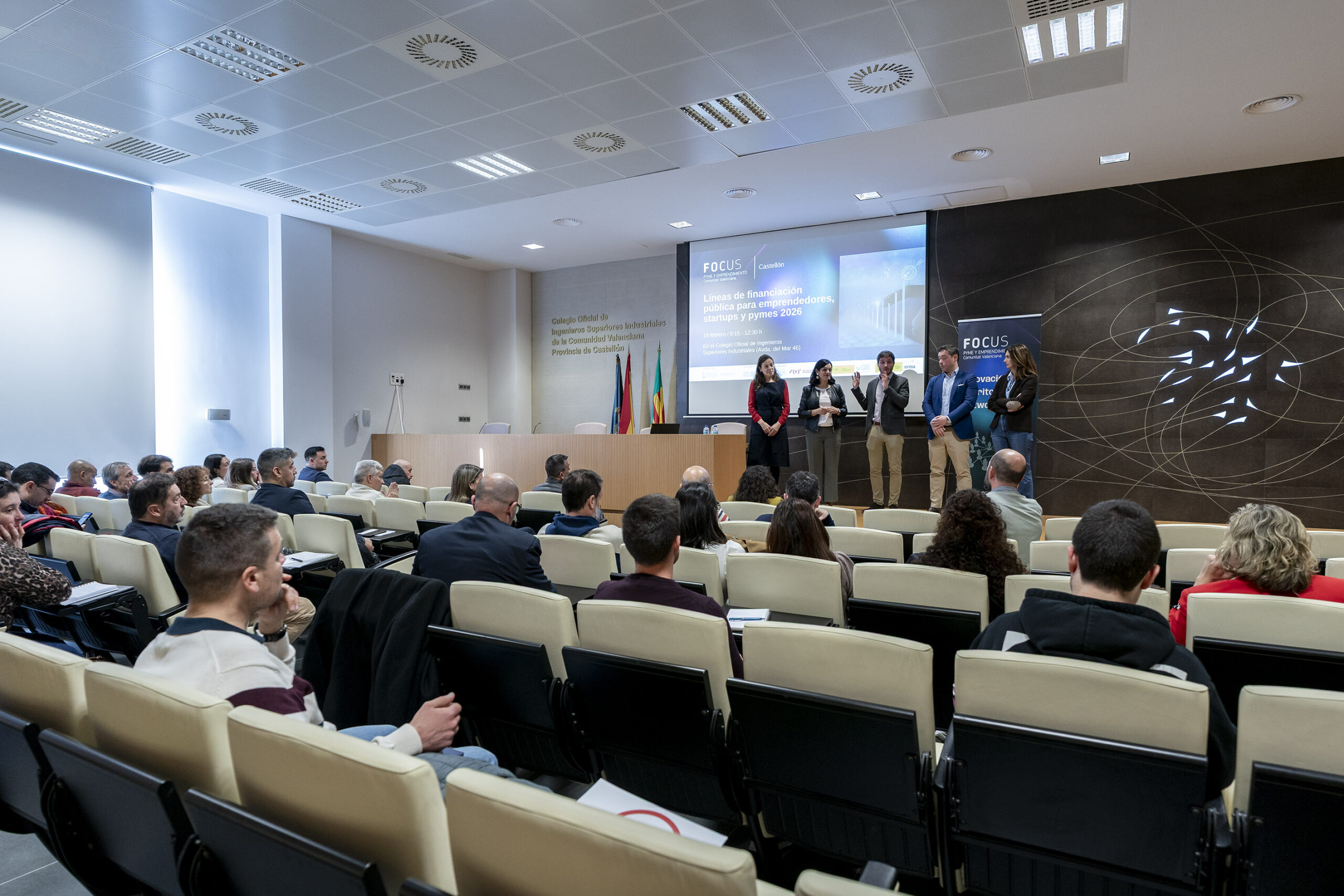 CEEI Castellón reúne a las principales entidades públicas de financiación para empresas en el primer Focus Pyme de 2026  