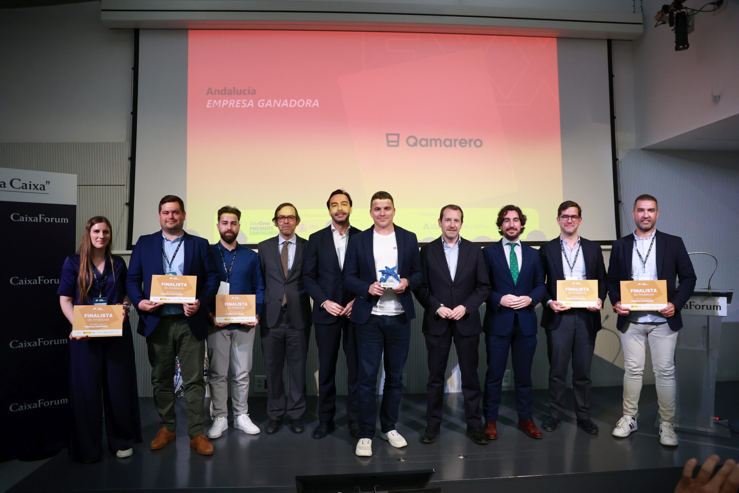 Qamarero gana los Premios EmprendeXXI Andalucía