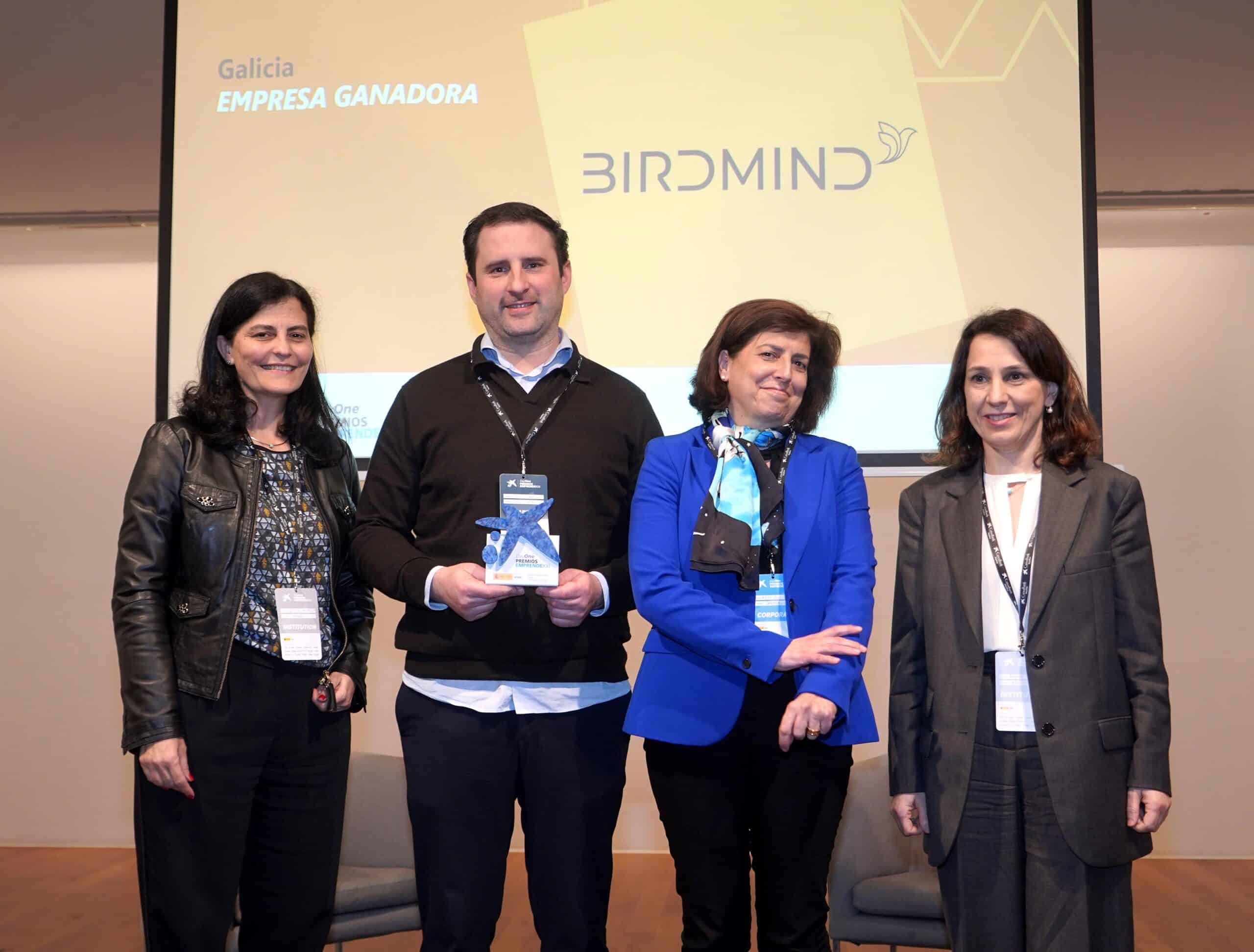 Birdmind gana los Premios EmprendeXXI en Galicia
