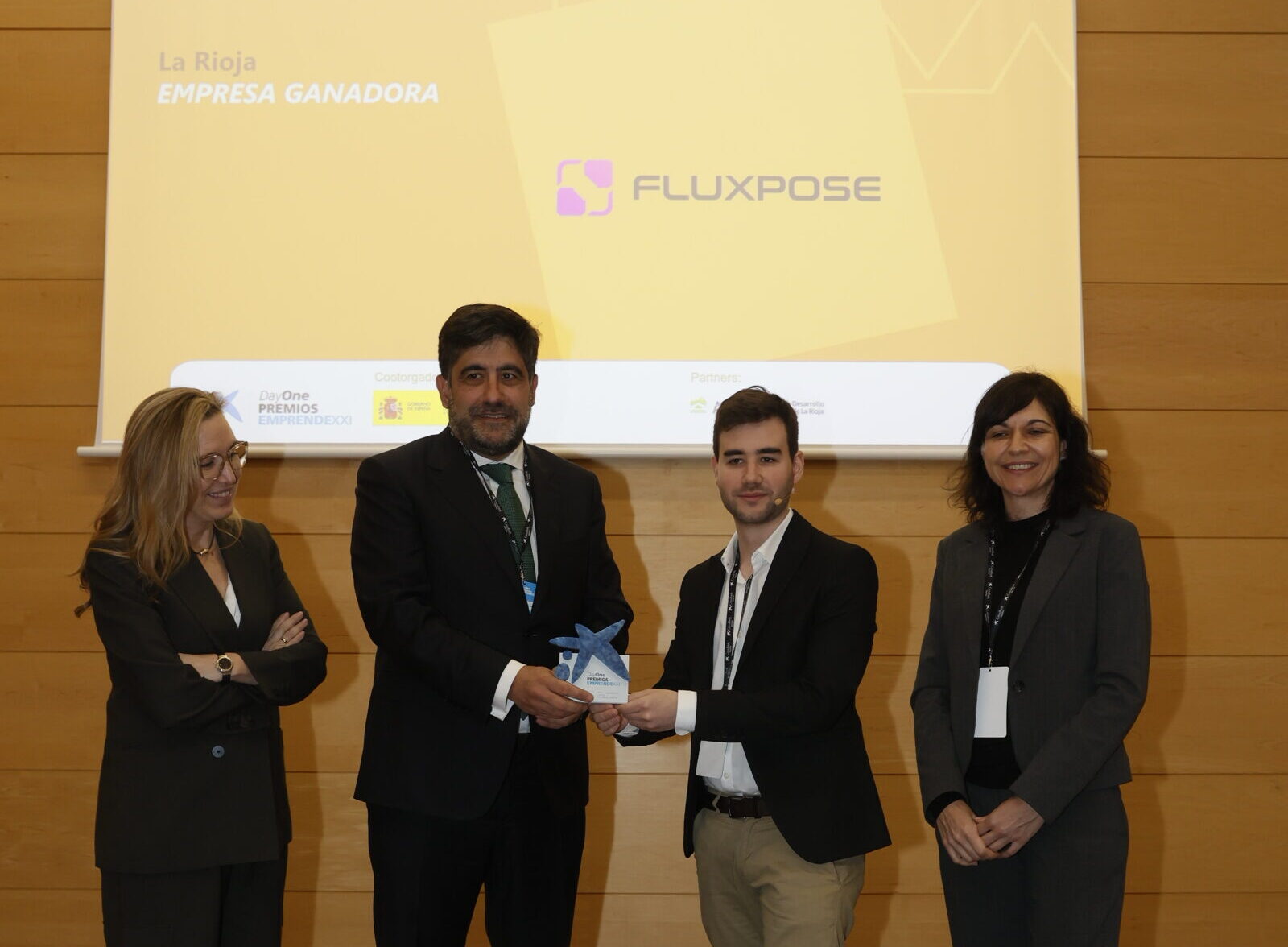 FluxPose gana los Premios EmprendeXXI en La Rioja 