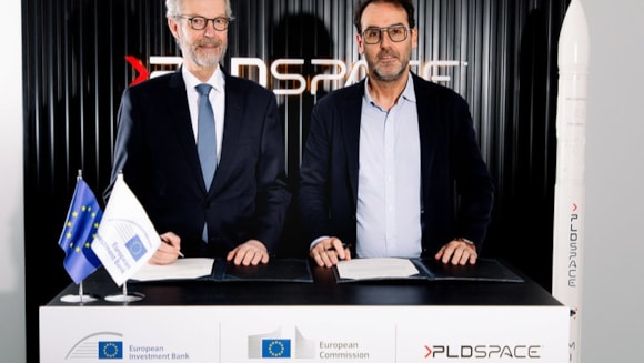 El BEI financia con 30 millones de euros el lanzador de pequeños satélites MIURA 5 de PLD Space