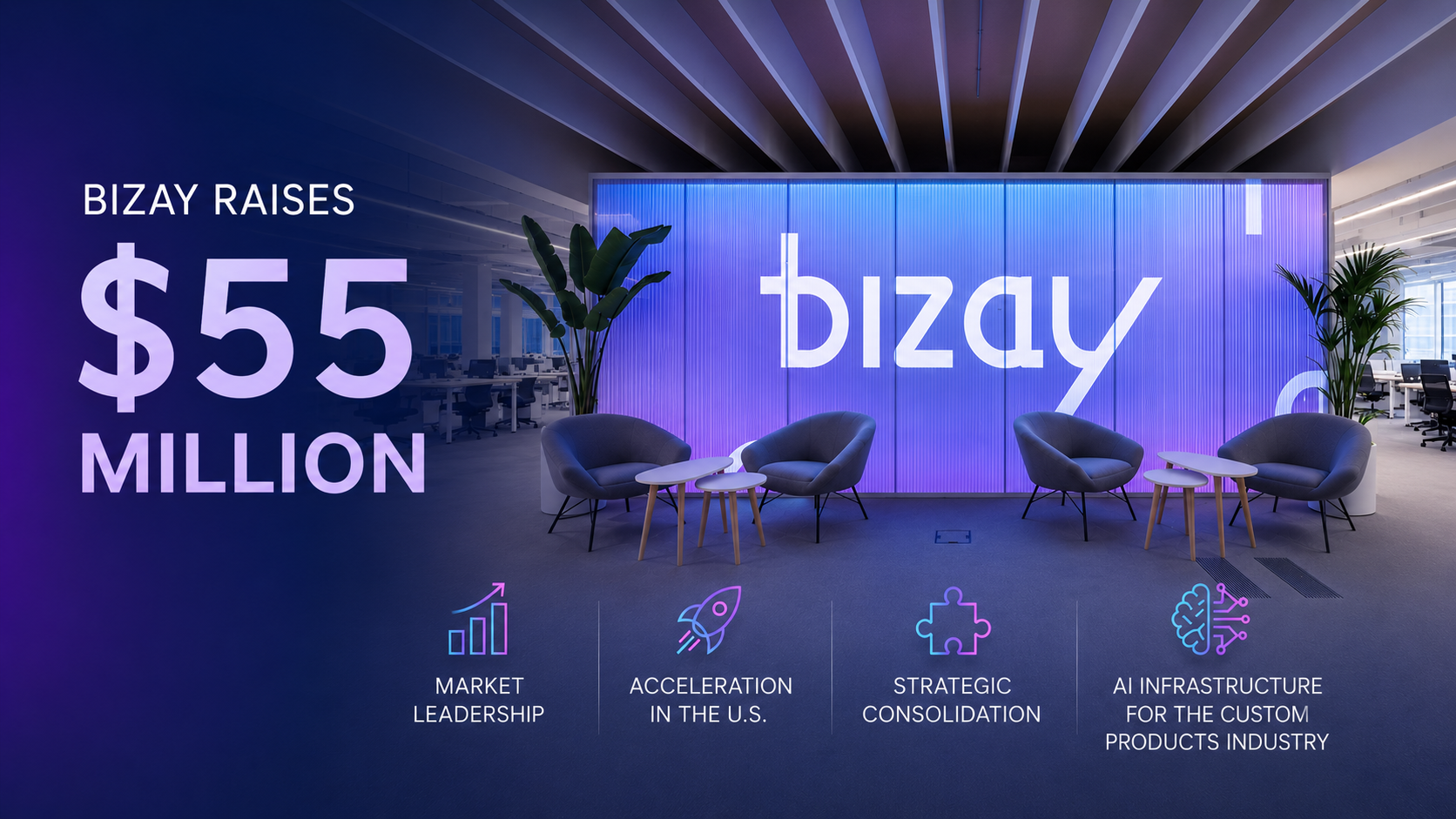 Bizay recauda 55 millones de dólares en una ronda de financiación de serie D