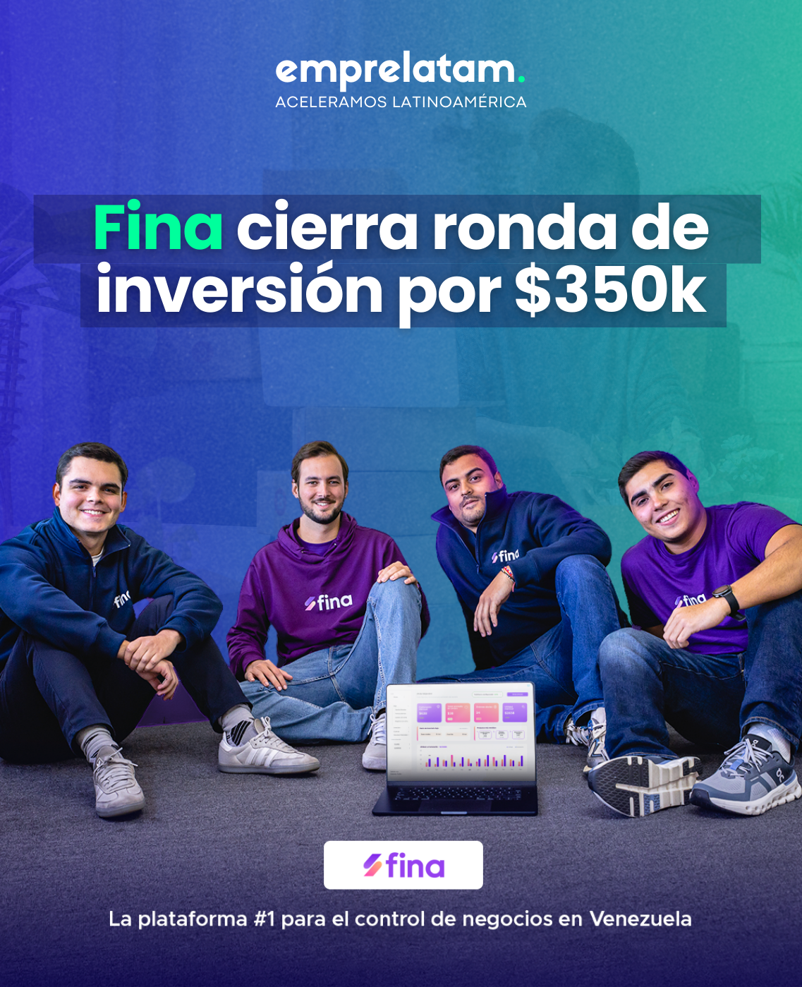 Fina, la startup venezolana cierra ronda de capital de US$1M para impulsar el comercio en Venezuela     