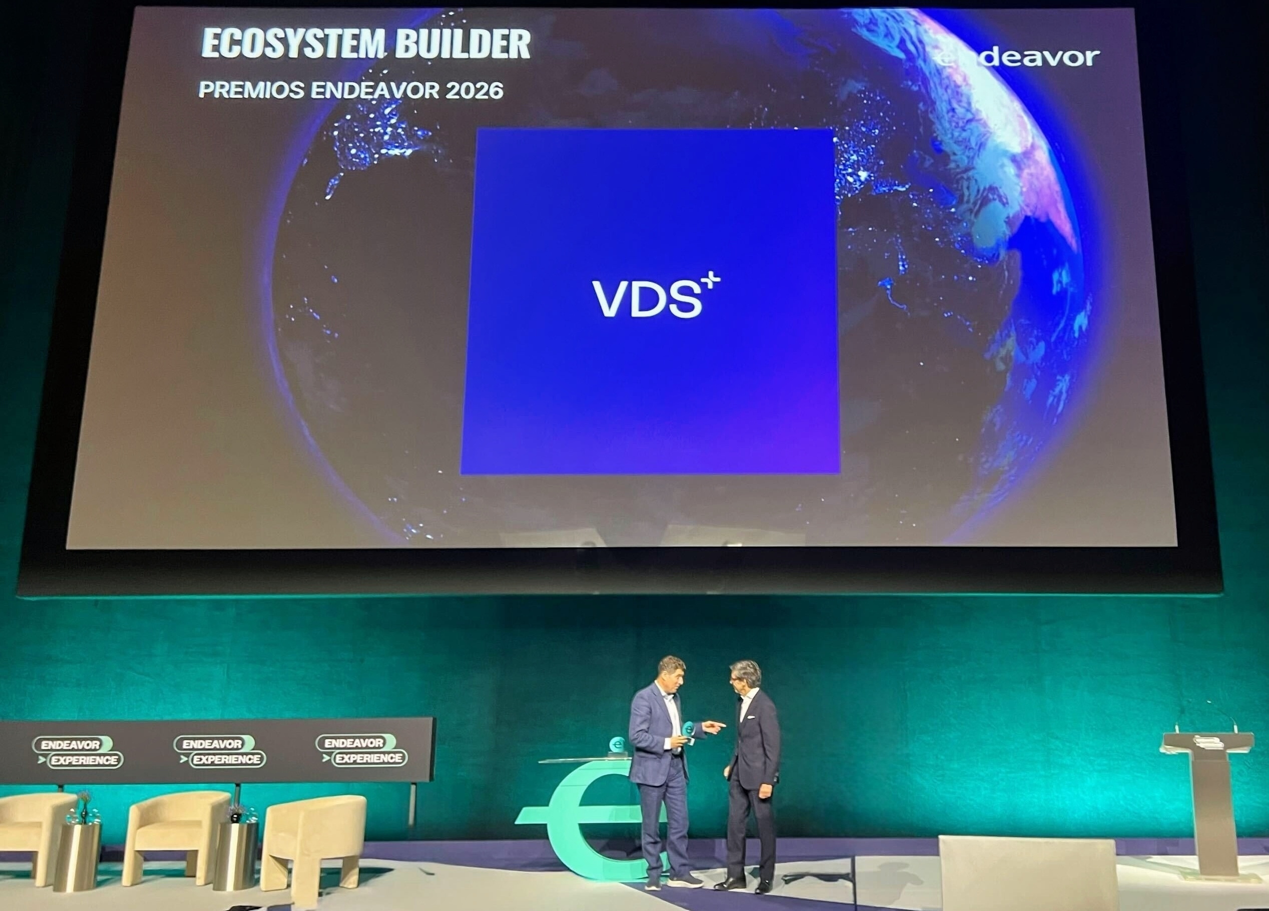 Endeavor premia a VDS como impulsor del ecosistema startup español
