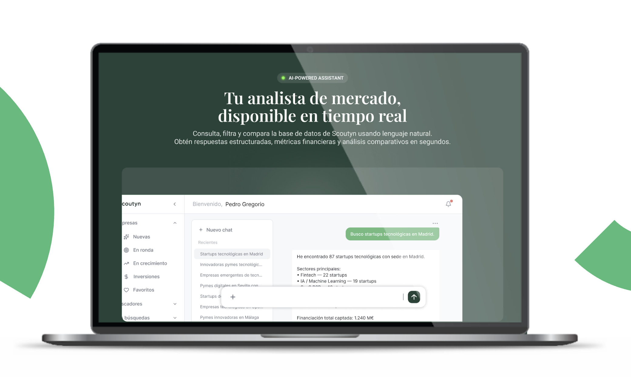 Scoutyn amplía su plataforma de inteligencia de mercado con nuevos análisis y funcionalidades