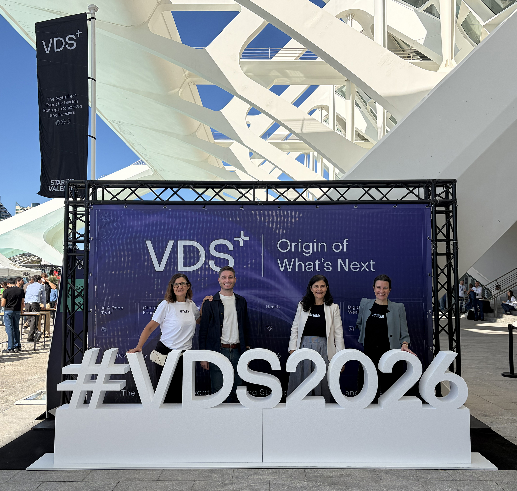 ENISA participa en el evento tecnológico VDS 2026 en Valencia